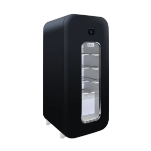 SnoMaster - 14 Bottle Single Zone Retro Wine Cooler - Black