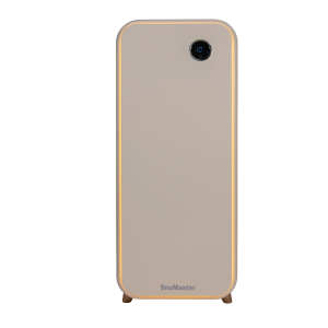 SnoMaster - 14 Bottle Solid Door Single Zone Retro Wine Cooler - Cream