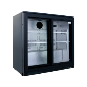 SnoMaster - 190L Sliding Door Under-Counter Beverage Cooler