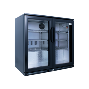 SnoMaster - 200L Sub-Zero Under-Counter Beverage Cooler - Black