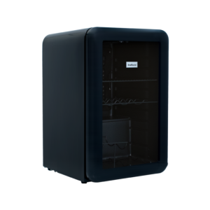 SnoMaster - 68L Counter-Top Retro Beverage Cooler - Black