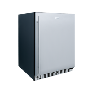 Snomaster - 138L Solid Door Beverage Cooler - Stainless Steel