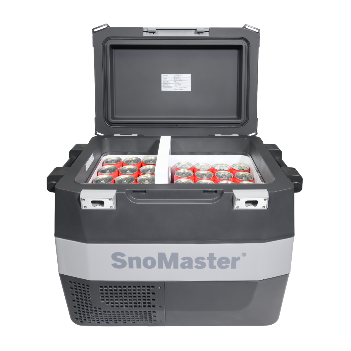SnoMaster - 36.5L Plastic Portable Fridge/Freezer DC With 220V Power Adapter