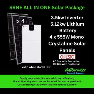 SRNE All-In-One Solar Package