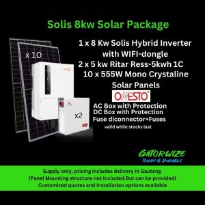 Solis 8kw Solar Package